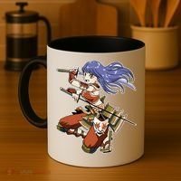 Samurai Anime Warrior Coffee Mug thumb 4