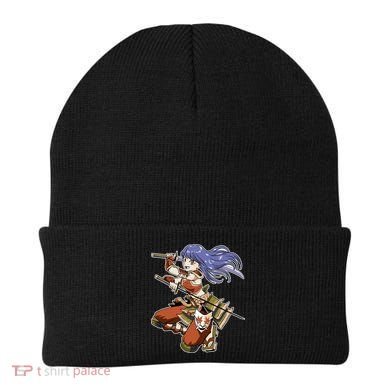 Samurai Anime Warrior Beanie