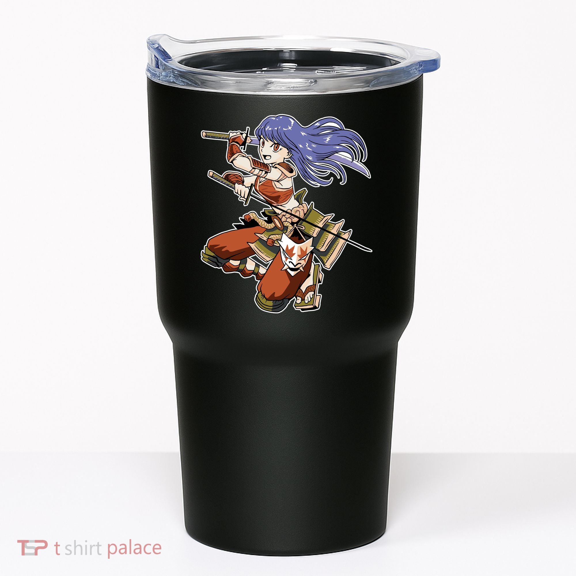 Samurai Anime Warrior Tumbler