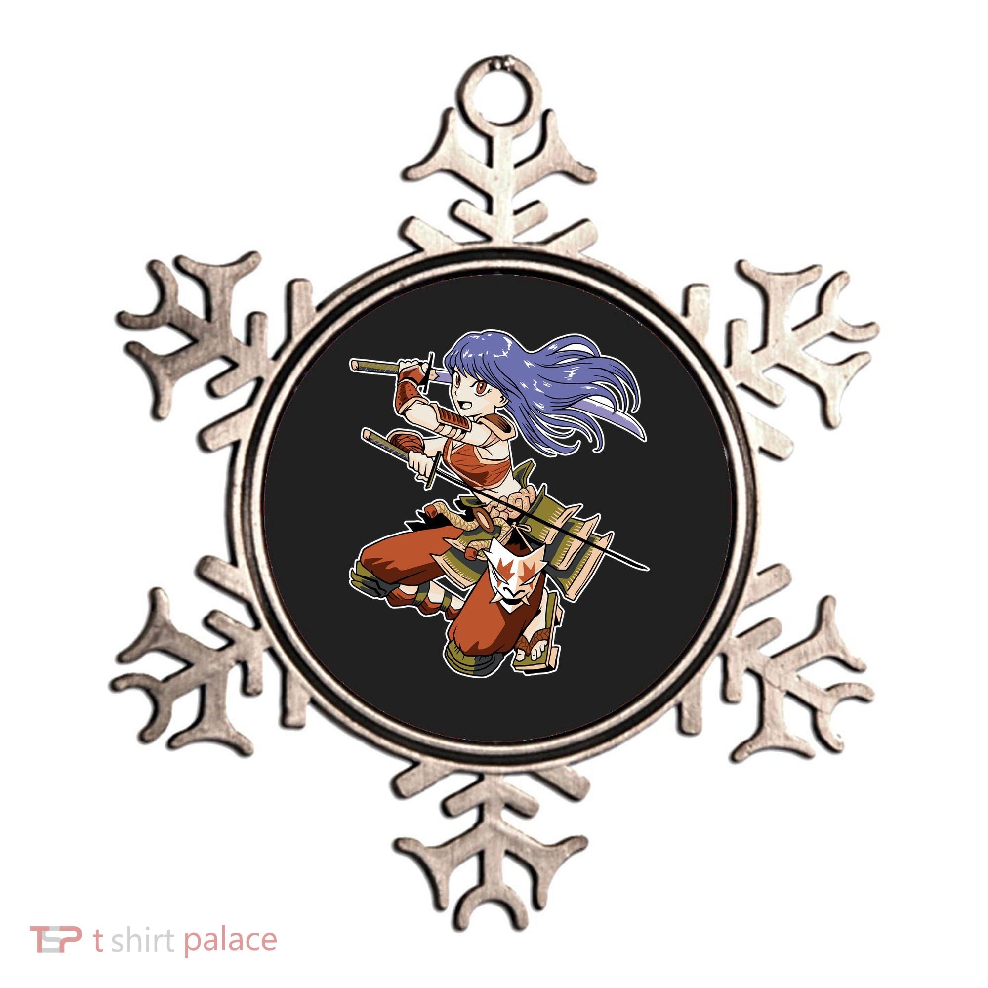 Samurai Anime Warrior Ornament