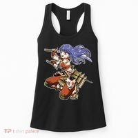 Samurai Anime Warrior Women's Tank Top thumb 0