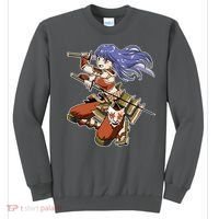 Samurai Anime Warrior Sweatshirt thumb 0