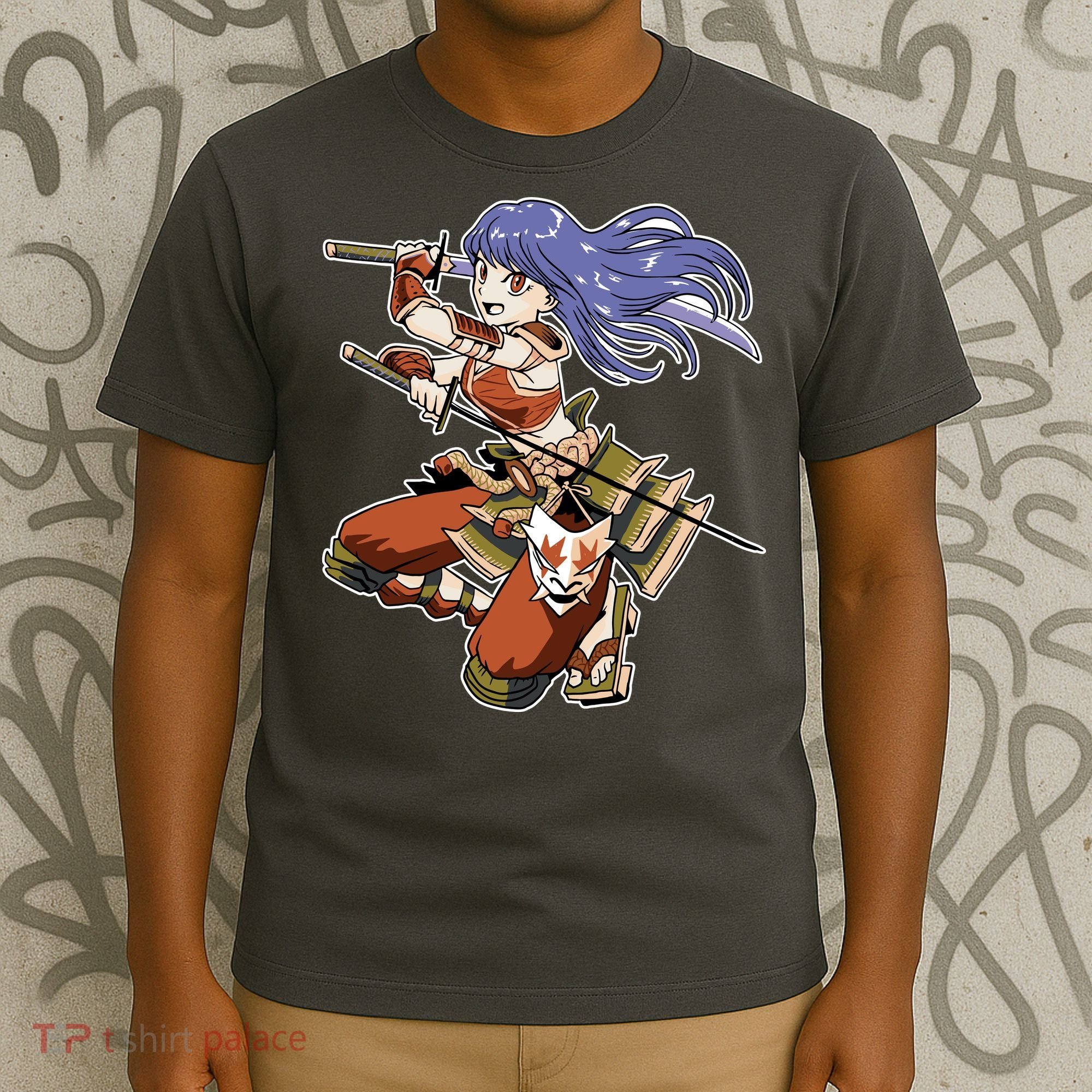 Samurai Anime Warrior T-Shirt