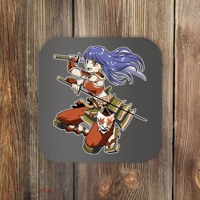 Samurai Anime Warrior Coaster