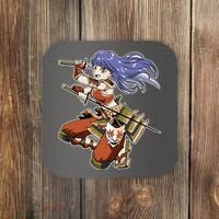 Samurai Anime Warrior Coaster thumb 0
