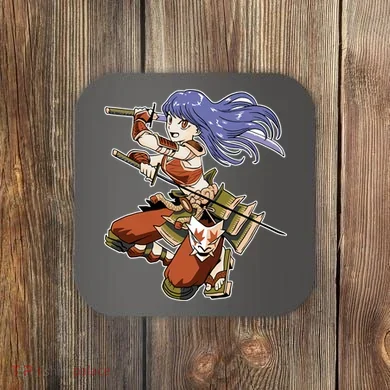 Samurai Anime Warrior Coaster