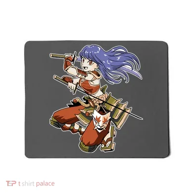Samurai Anime Warrior Mousepad