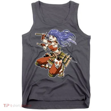 Samurai Anime Warrior Tank Top
