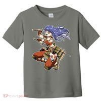 Samurai Anime Warrior Toddler T-Shirt thumb 0