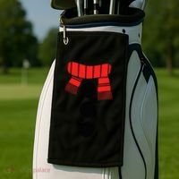 Snowman Adult White Snowman Costume Golf Towel thumb 2