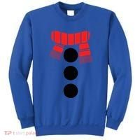 Snowman Adult White Snowman Costume Sweatshirt thumb 0