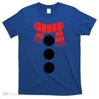 Snowman Adult White Snowman Costume T-Shirt thumb 0