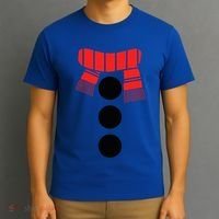 Snowman Adult White Snowman Costume T-Shirt thumb 3