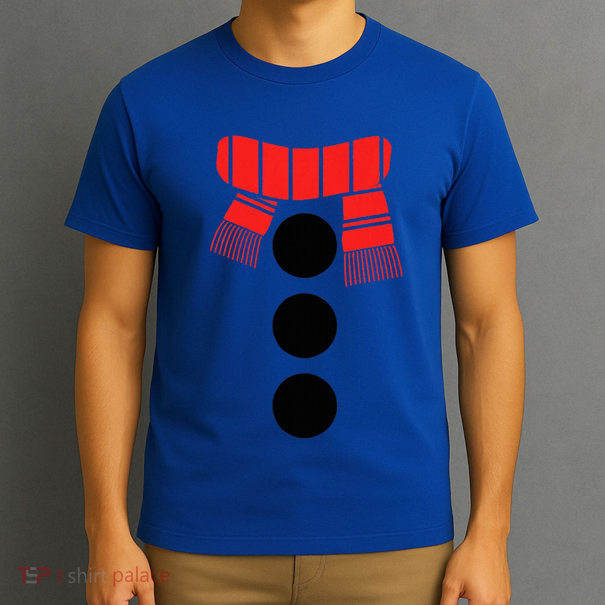 Snowman Adult White Snowman Costume T-Shirt