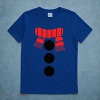 Snowman Adult White Snowman Costume T-Shirt thumb 5