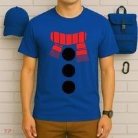 Snowman Adult White Snowman Costume T-Shirt thumb 6