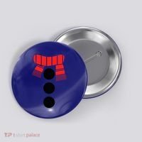 Snowman Adult White Snowman Costume Button thumb 0