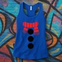 Snowman Adult White Snowman Costume Women's Tank Top thumb 3