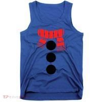 Snowman Adult White Snowman Costume Tank Top thumb 0