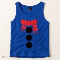 Snowman Adult White Snowman Costume Tank Top thumb 2