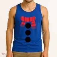 Snowman Adult White Snowman Costume Tank Top thumb 3