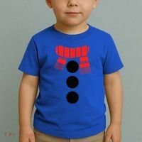 Snowman Adult White Snowman Costume Toddler T-Shirt thumb 2