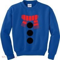 Snowman Adult White Snowman Costume Kids Sweatshirt thumb 0
