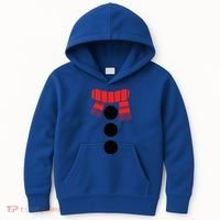 Snowman Adult White Snowman Costume Kids Hoodie thumb 0