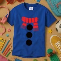 Snowman Adult White Snowman Costume Kids T-Shirt thumb 3