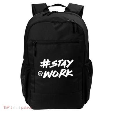 Stay At Work #Stayatwork Funny Elon Twitter Backpack