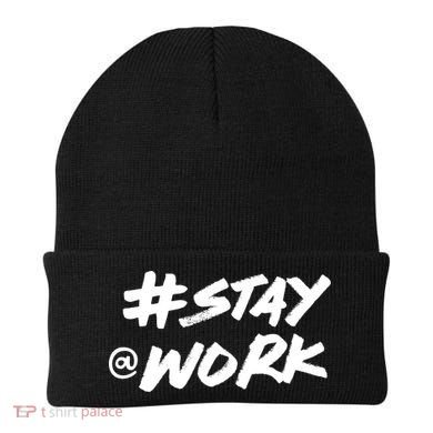 Stay At Work #Stayatwork Funny Elon Twitter Beanie