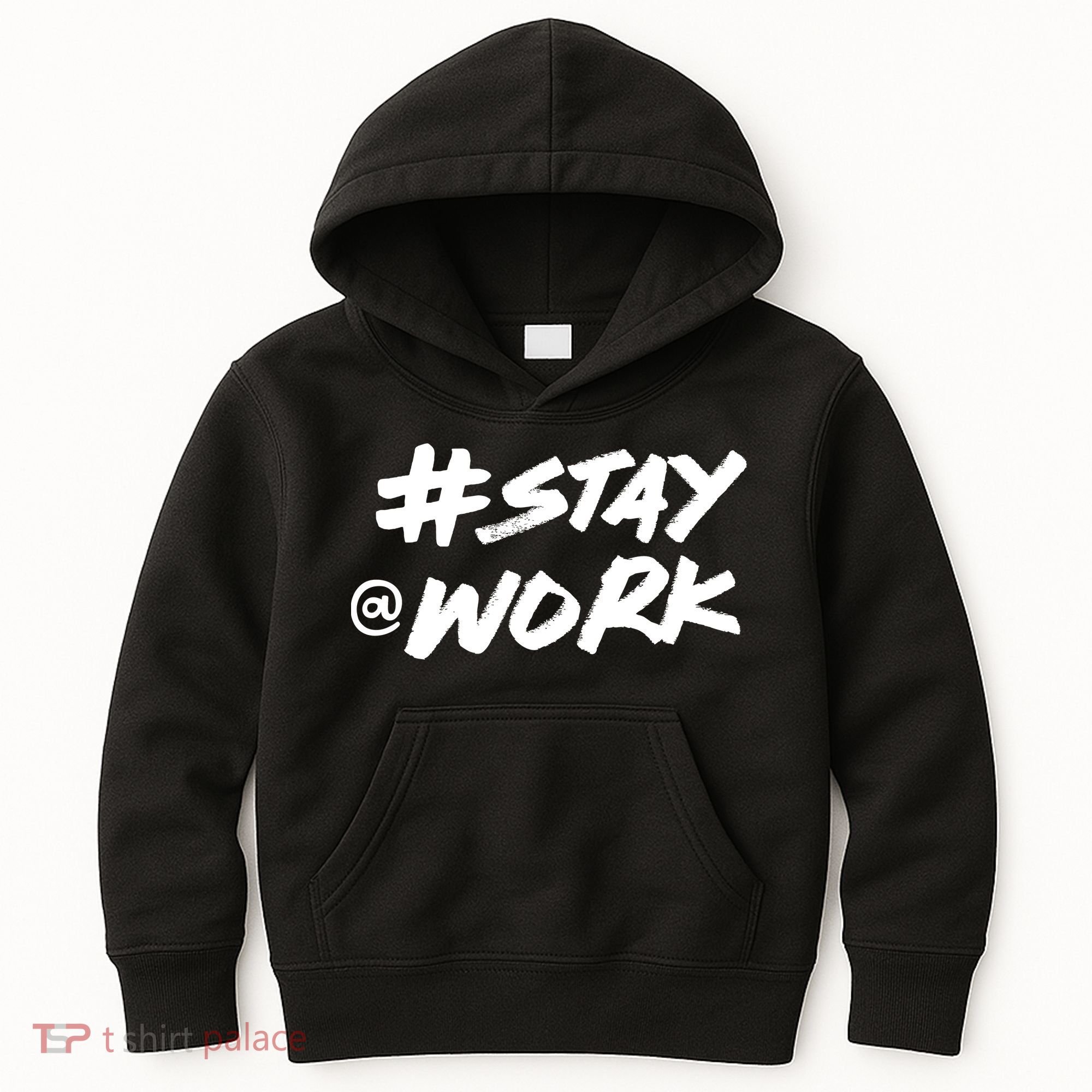 Stay At Work #Stayatwork Funny Elon Twitter Kids Hoodie