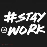 Stay At Work #Stayatwork Funny Elon Twitter Kids Long Sleeve Shirt thumb 2