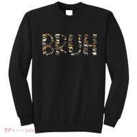 Safari Animals Wildlife Zookeeper Funny Bruh Ns Sweatshirt thumb 0