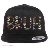 Safari Animals Wildlife Zookeeper Funny Bruh Ns Flat Bill Trucker Hat thumb 0