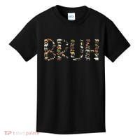 Safari Animals Wildlife Zookeeper Funny Bruh Ns Kids T-Shirt thumb 0