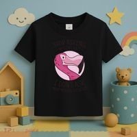 Stop Asking Why I'm Crazy I Don't Ask Why You're Stupid Toddler T-Shirt thumb 3