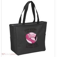 Stop Asking Why I'm Crazy I Don't Ask Why You're Stupid Tote Bag thumb 2