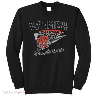 San Antonio Wemby Hoops Sweatshirt