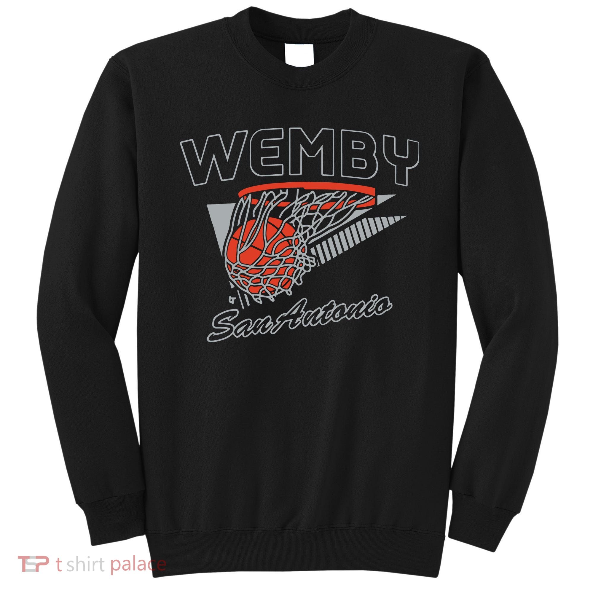San Antonio Wemby Hoops Sweatshirt