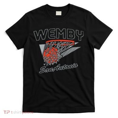 San Antonio Wemby Hoops T-Shirt
