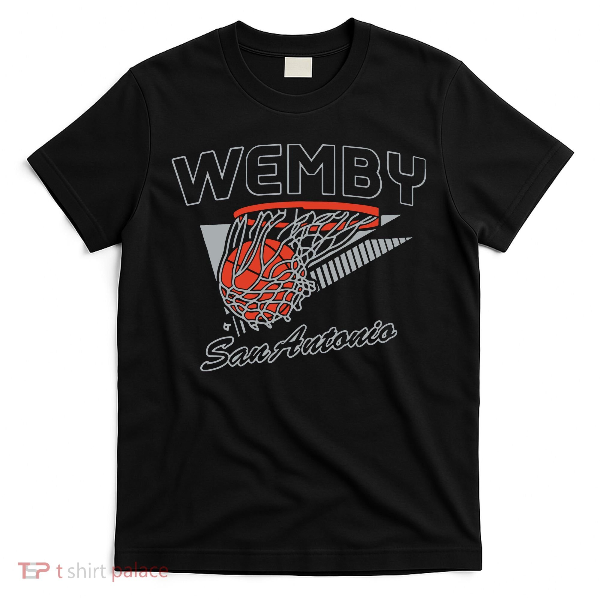 San Antonio Wemby Hoops T-Shirt