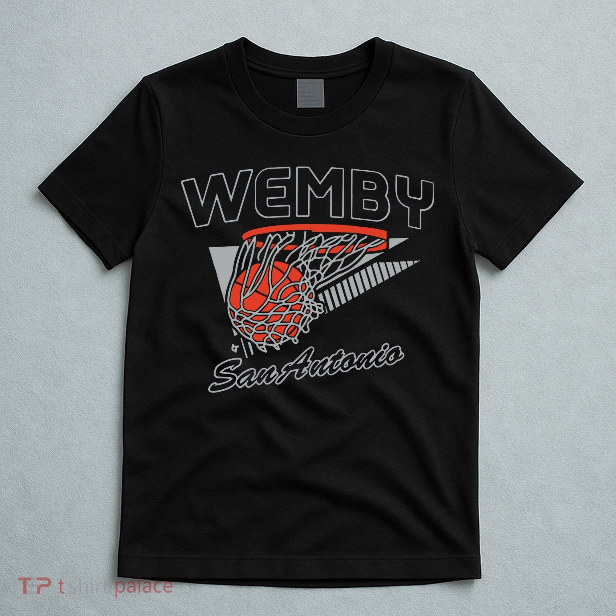San Antonio Wemby Hoops T-Shirt