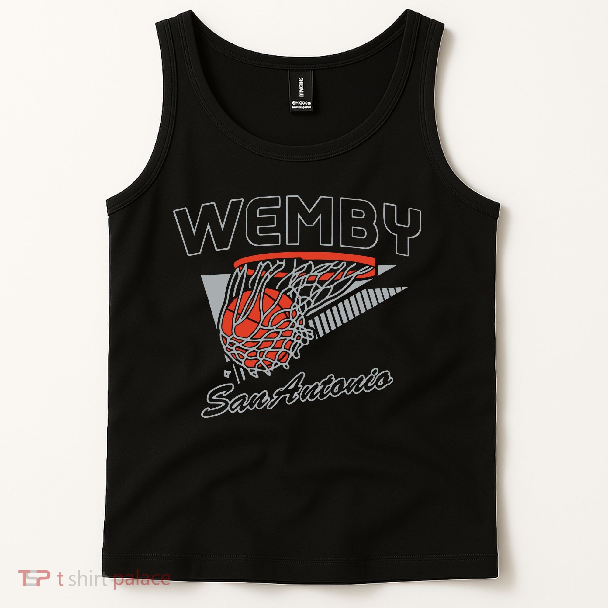 San Antonio Wemby Hoops Tank Top