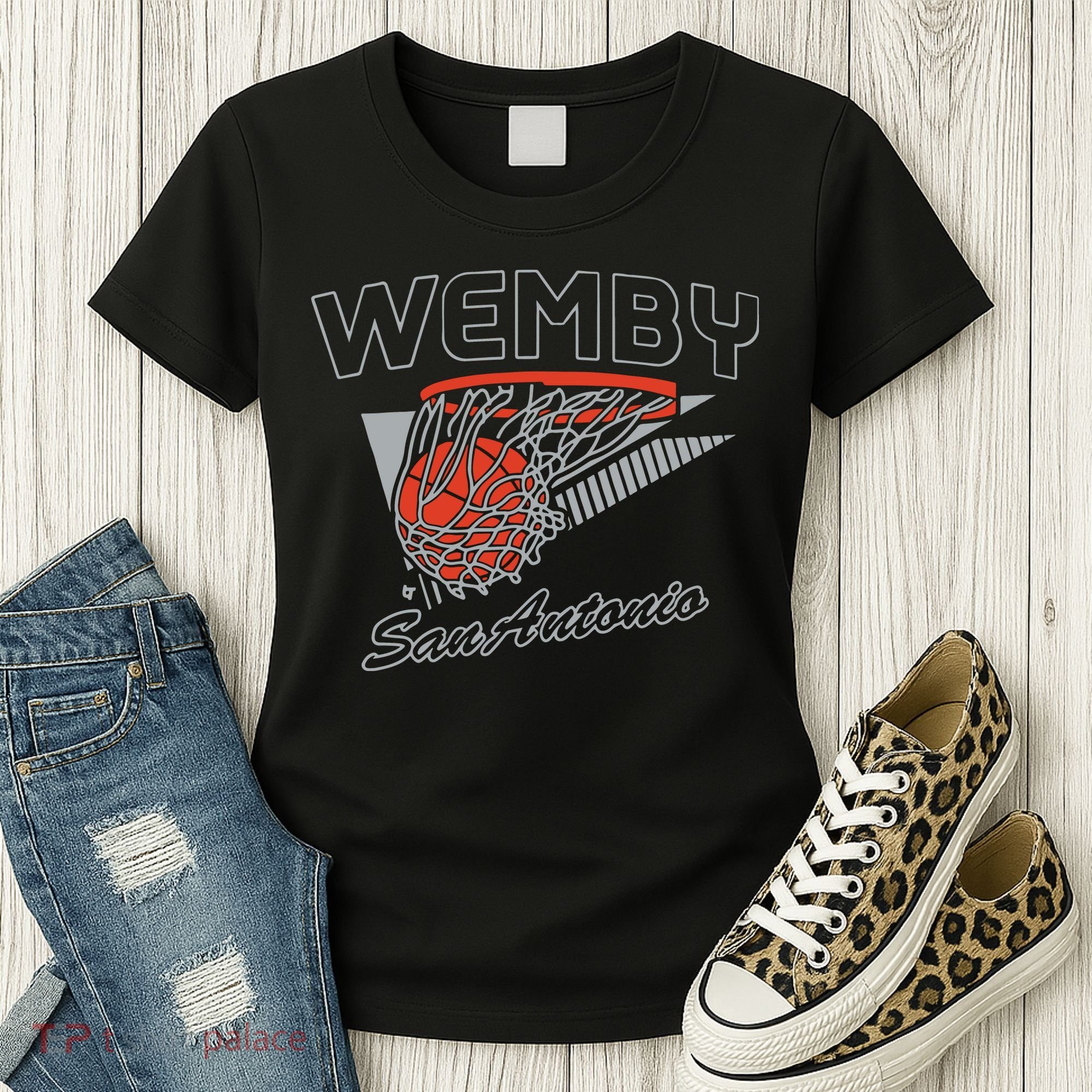 San Antonio Wemby Hoops Women's T-Shirt