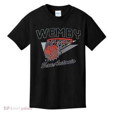 San Antonio Wemby Hoops Kids T-Shirt