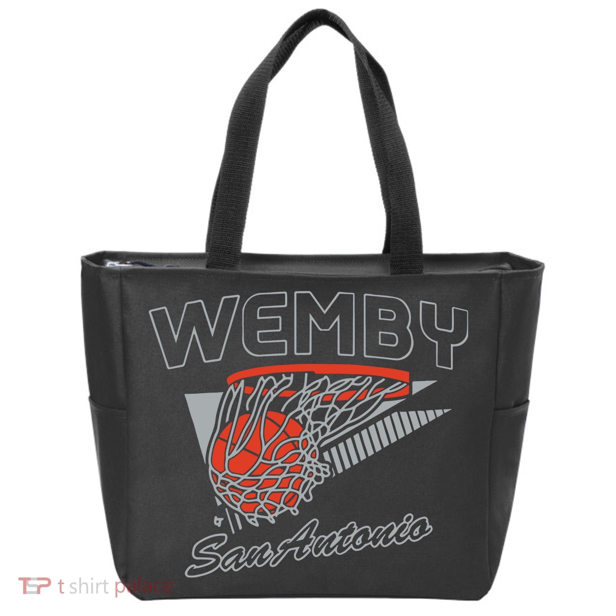 San Antonio Wemby Hoops Tote Bag