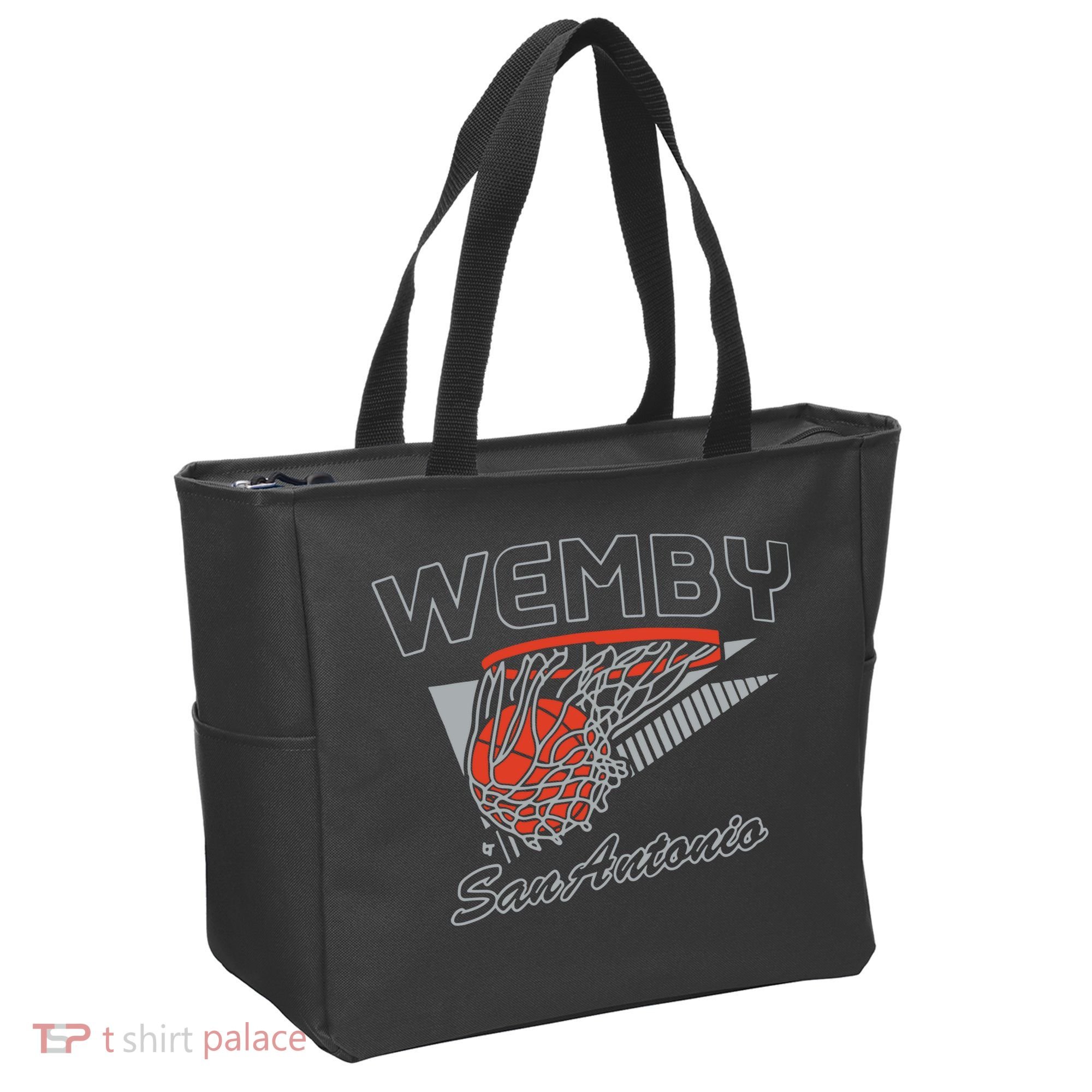 San Antonio Wemby Hoops Tote Bag