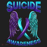 Suicide Awareness Wings And Ribbon Suicide Prevention Women's Sweatshirt thumb 2