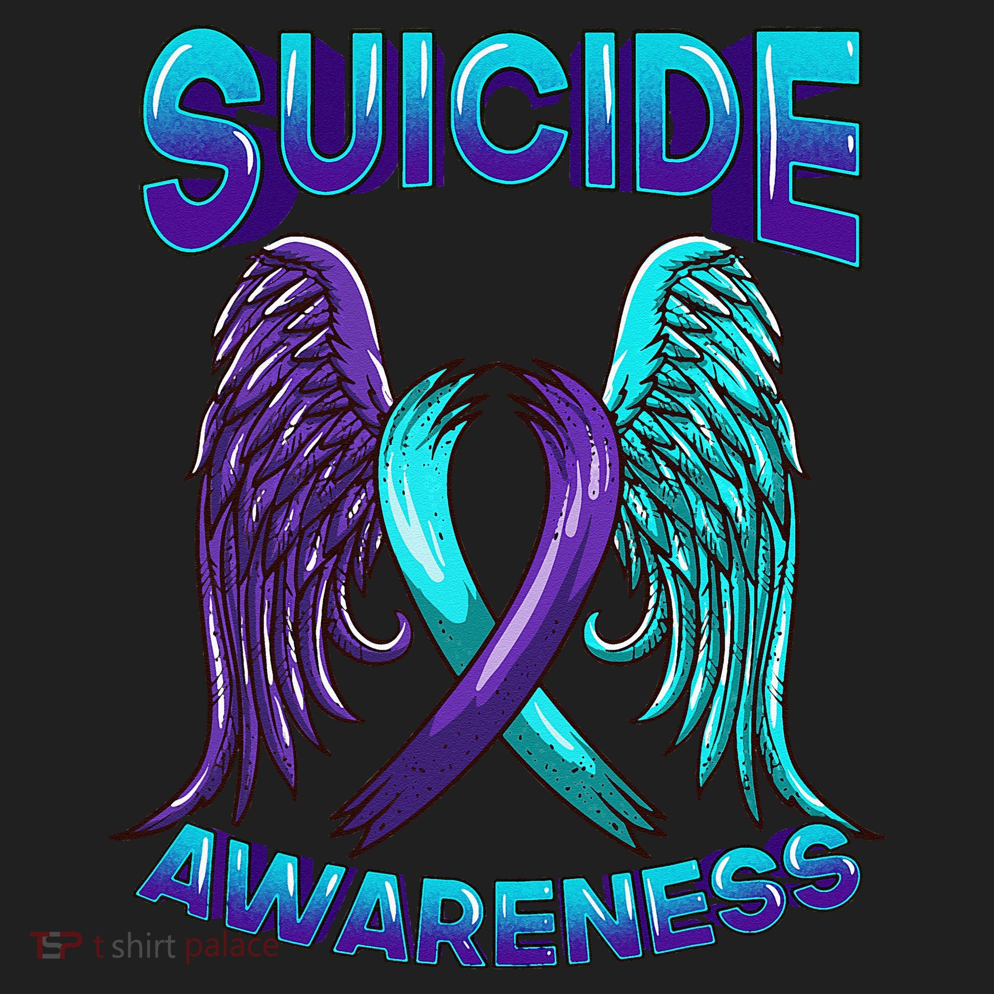 Suicide Awareness Wings And Ribbon Suicide Prevention Women's Sweatshirt